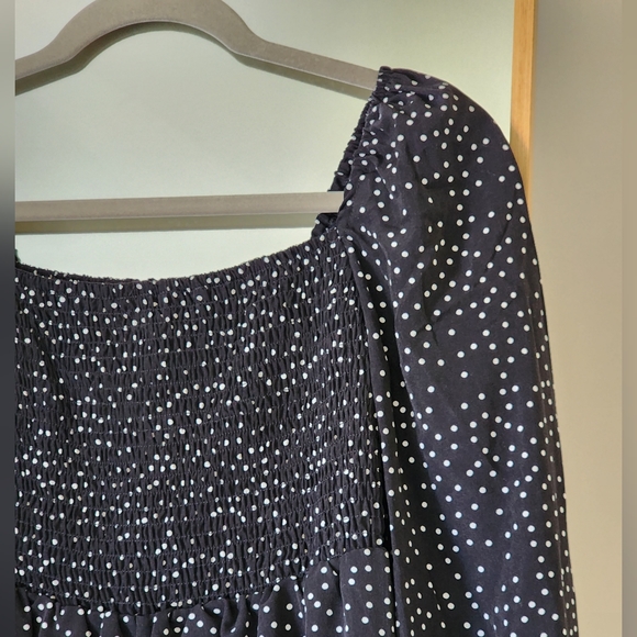 Missguided Polka Dot Off-the-Shoulder Dress - Picture 5 of 5